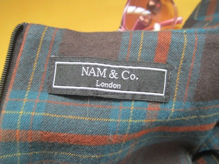 Фирменное новое стильное качественное платье на подкладке, р.14, Англия, Nam&Co.. . фото 5