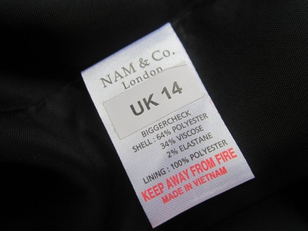 Фирменное новое стильное качественное платье на подкладке, р.14, Англия, Nam&Co.. . фото 4