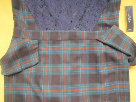 Фирменное новое стильное качественное платье на подкладке, р.14, Англия, Nam&Co.. . фото 7
