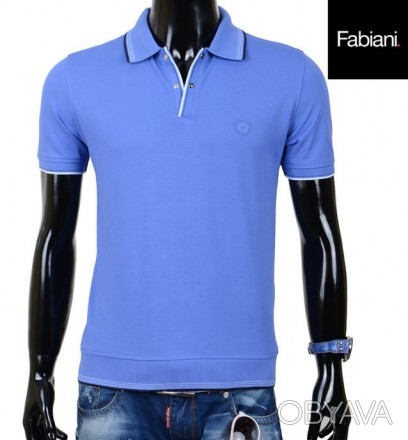 Стильная мужская футболка
ТМ Fabiani.
Cостав-100% хлопок.
Произведено в Турци. . фото 1