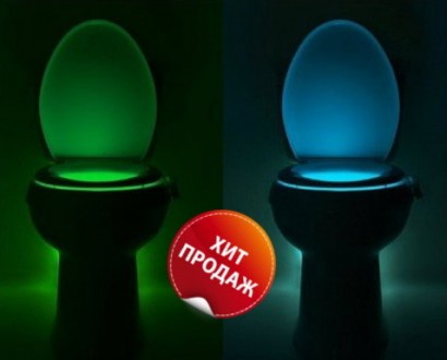 Необычное изобретение – антимикробная LED-подсветка для унитаза IllumiBowl - осн. . фото 5