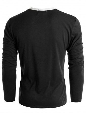 Пуловер с карманом окантованным эластичной резинкой.
Размер "L" 
Длина изделия. . фото 3