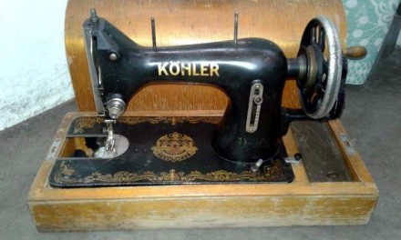 Продам швейную машинку Kehler 11-30, с ручным приводом. Производство Германия. С. . фото 4
