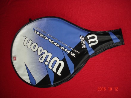 Продам теннисную ракетку Wilson Enforser Series 6000 Light Alloy. Размер рукояти. . фото 5
