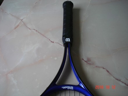 Продам теннисную ракетку Wilson Enforser Series 6000 Light Alloy. Размер рукояти. . фото 4