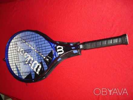 Продам теннисную ракетку Wilson Enforser Series 6000 Light Alloy. Размер рукояти. . фото 1