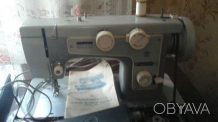 Бытовая швейная машина класса 142 предназначена для шитья хлопчатобумажных, льня. . фото 1