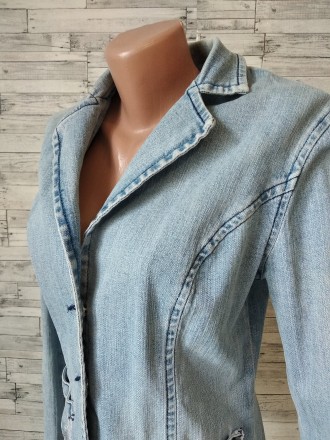 Джинсовый пиджак Gloria jeans женский голубой
в идеальном состоянии
Размер 46(. . фото 5