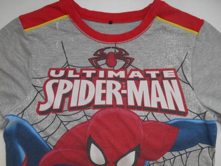 Детская футболка Спайдермен  Человек паук George 
На возраст:  7-8 лет.  Рост 1. . фото 6