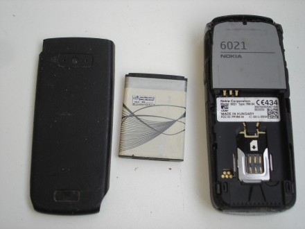 Nokia 6021 телефон мобильный, на запчасти или ремонт. Нерабочий. Состояние и ком. . фото 9