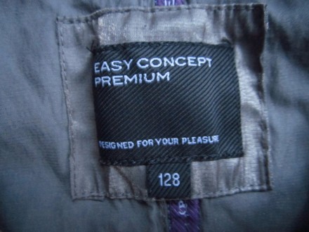 Фирменный стильный, очень красивый пиджак серого с отливом цвета ,р.128. В отлич. . фото 4
