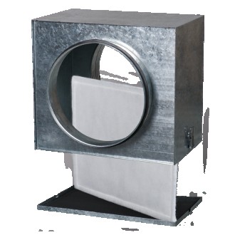 Вентс ФБ 315 представляет собой кассетный воздушный фильтр для вентиляции, предн. . фото 3