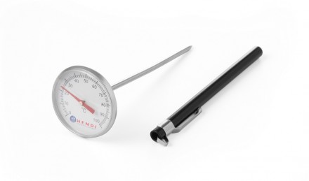 Термометр с зондом HACCP - циферблат
Шкала температур по Цельсию или Фаренгейту:. . фото 2