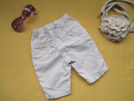Фирменные качественные шорты, брюки, штаны H&M,  р.62  в отличном состоянии. Мож. . фото 5