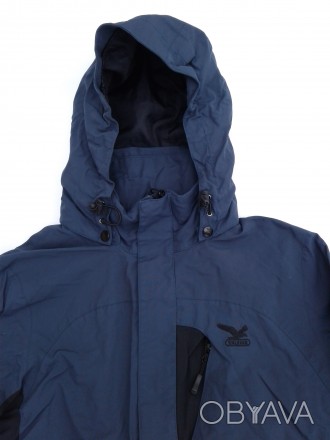 Куртка хардшелл фирмы Salewa, очень качественный аутдор. Капюшон, пояс на утяжка. . фото 1