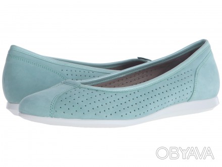 Ecco Footwear Womens Women´s Touch Ballerina 2.0 Perf Ballet Flat 
Розмір ‎9-9,. . фото 1
