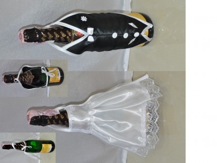 Свадебные Костюмчики на шампанское - в наличии, продажа.  
Наборы по 120грн. Ес. . фото 3