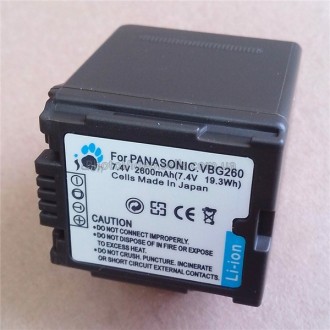 Аккумулятор Panasonic VW-VBG260 2600mAh

Аккумулятор (батарея) для видеокамеры. . фото 4
