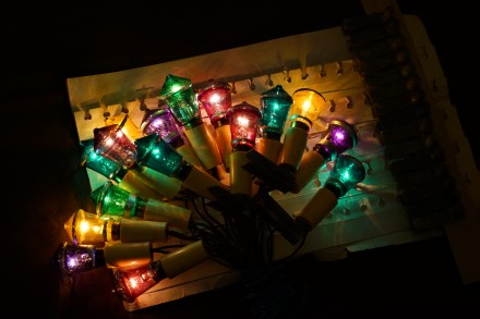 новогодняя гирлянда московские фонарики производства ссср  
 в  отличном рабоче. . фото 4