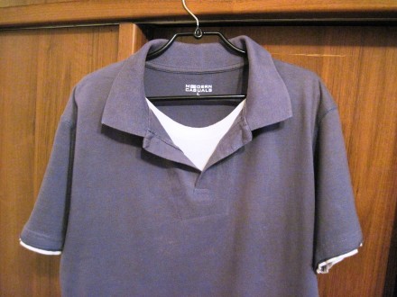Продам стильную футболку с воротником Modern Casual 

Размер L (48 - 50)

Со. . фото 2