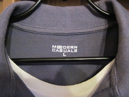 Продам стильную футболку с воротником Modern Casual 

Размер L (48 - 50)

Со. . фото 3