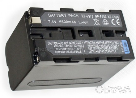 Аккумулятор Sony NP-F970 6600mAh


Размеры: 38,2 x 59,5 x 55,6 мм
Вес: больш. . фото 1