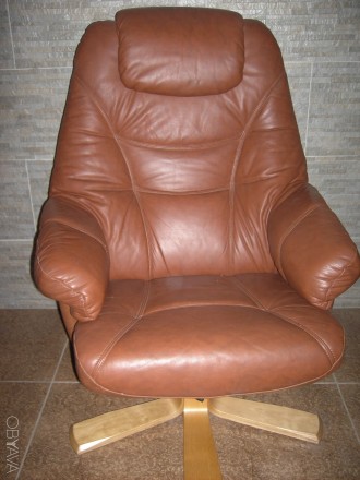 шкіряні крісла із Скандінавії у відміннсму стані дуже зручні для роботи та відпо. . фото 6