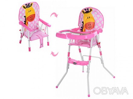 Оригинальный, красивый стульчик для кормления Bambi GL 217 безусловно понравится. . фото 1