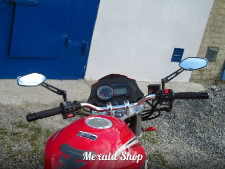 Зеркалана мотоцикл Monster. Материал: ножка металл, корпус металл-пластик. Разме. . фото 4