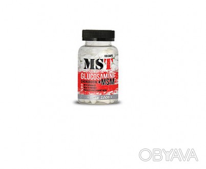 Glucosamine - Chondroitin + MSM от немецкой компании MST Nutrition – смесь питат. . фото 1