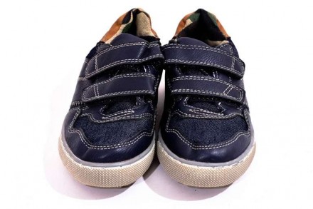Верх обуви кожзам+Джинс. Хорошее качество, задник твердый, стелька текстиль, ров. . фото 4