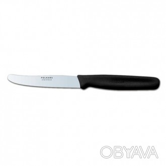 Назначение - кухонный нож Длина лезвия - 115 мм .Материал ручки - пластикЦвет ру. . фото 1