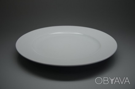 Тарелка круглая с бортом, диаметр 9"(23см), используется как закусочная или стол. . фото 1