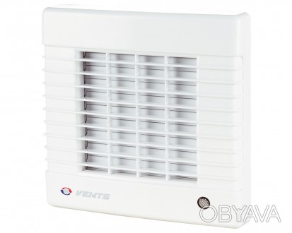 Вентс 100 МА представляет собой бытовой вентилятор с автоматически закрываемыми . . фото 1