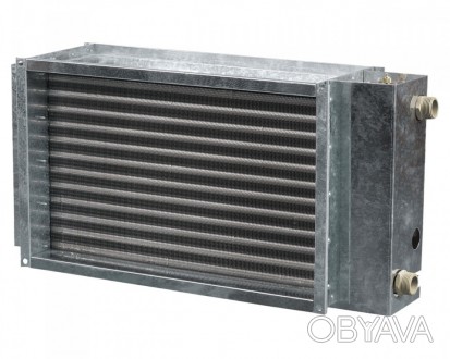 Водяной нагреватель приточного воздуха Вентс НКВ 400х200-4 выполнен в корпусе из. . фото 1