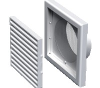 Вентиляционная решетка Вентс МВ 150 Вс имеет габаритные размеры 186 х 186 мм. В . . фото 5