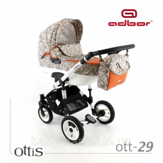 Современная детская универсальная коляска Adbor Ottis 3 в 1 ― прекрасный выбор д. . фото 11