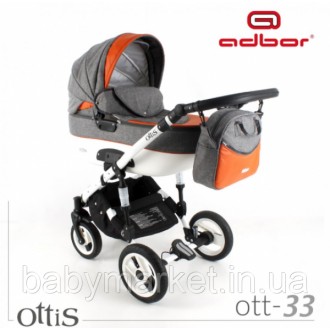 Современная детская универсальная коляска Adbor Ottis 3 в 1 ― прекрасный выбор д. . фото 4