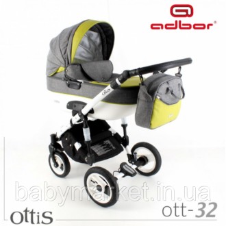 Современная детская универсальная коляска Adbor Ottis 3 в 1 ― прекрасный выбор д. . фото 5