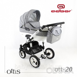 Современная детская универсальная коляска Adbor Ottis 3 в 1 ― прекрасный выбор д. . фото 1