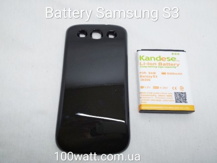 Усиленный Аккумулятор Samsung Galaxy S3 i9300 
Акция в подарок защитное стекло!. . фото 3