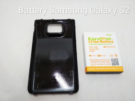 Усиленный Аккумулятор Samsung Galaxy S2 i9100 
Совместимость с : 
Galaxy S2 i9. . фото 7