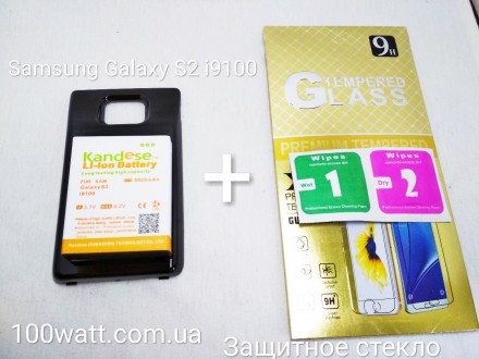 Усиленный Аккумулятор Samsung Galaxy S2 i9100 
Совместимость с : 
Galaxy S2 i9. . фото 2
