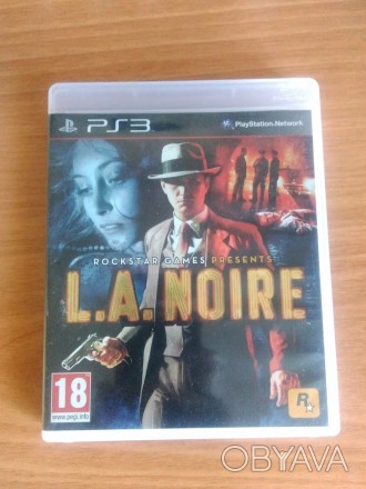 Игра L.A. Noire на PS3 оригинал на англ языке (есть англ субтитры)
в отличном с. . фото 1