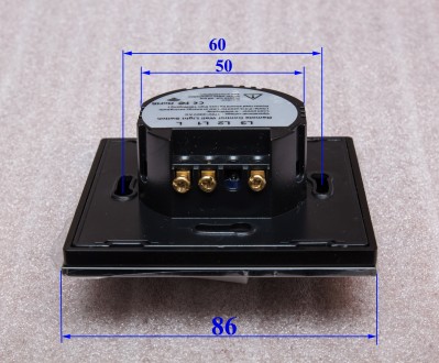 Сенсорный выключатель в комплекте с пультом ДУ 433Мгц
Выключатель на 1 канал + . . фото 5