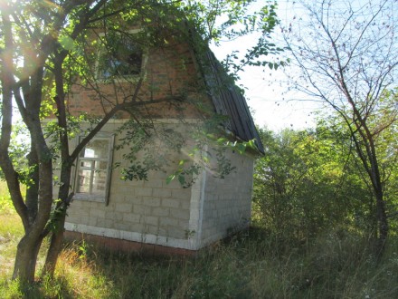Дача 4х5 метров возле села Мажуговка. Дом теплый с пеноблоков, есть печька, погр. Киенка. фото 3
