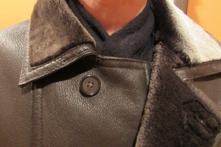 Продам мужскую зимнюю кожанную куртку р.48-50 (на бирке написано XL ) ,внутри по. . фото 6