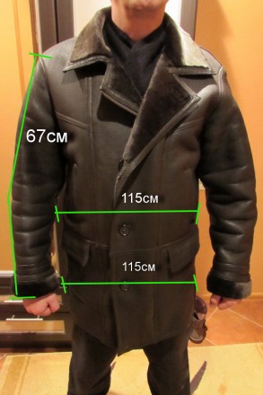 Продам мужскую зимнюю кожанную куртку р.48-50 (на бирке написано XL ) ,внутри по. . фото 3