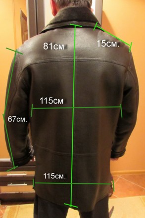 Продам мужскую зимнюю кожанную куртку р.48-50 (на бирке написано XL ) ,внутри по. . фото 4