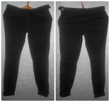 Штаны, джинсы, размер 44, состояние нормальное, без дефектов. Посадка не высокая. . фото 4